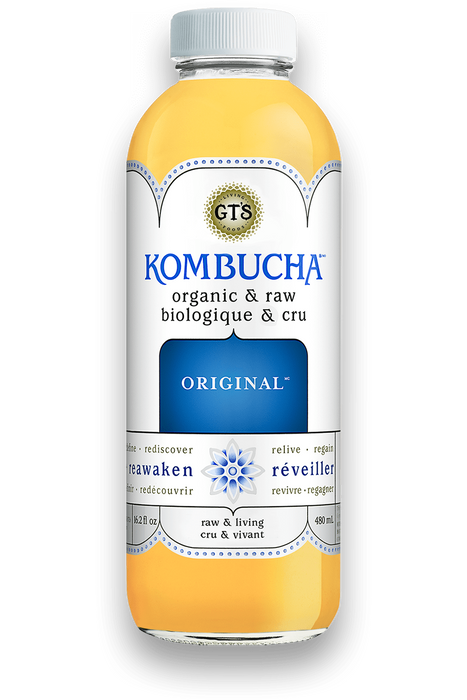 GT's Organic - Original Kombucha Drink, 480 mL