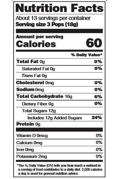 Yum Earth - Organic Candy Cane Pops, 247g