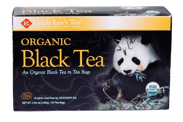 Uncle Lee's - Organic Black Tea, 100 Count