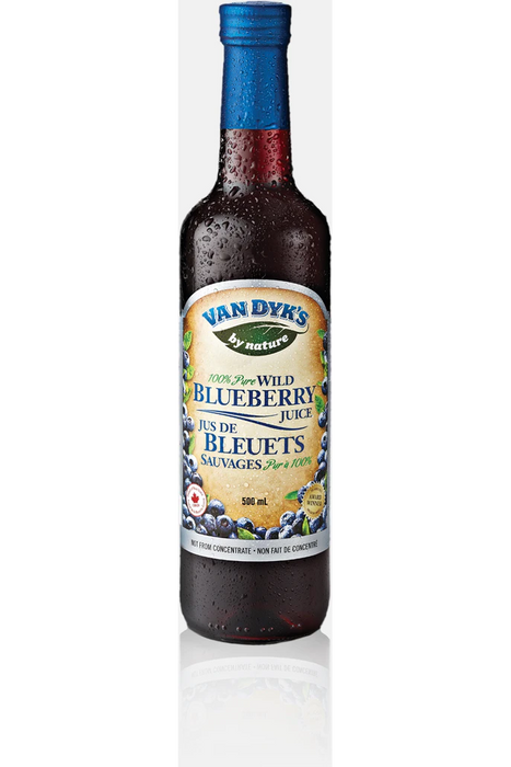 Van Dyk's By Nature - Wild Blueberry Juice, 500 mL