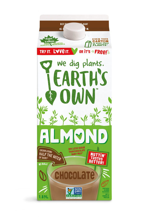 Earth's Own - So Fresh Almond Chocolate, 1.89 L