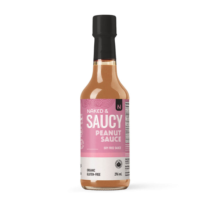 Naked and Saucy - Peanut Sauce, 296 mL
