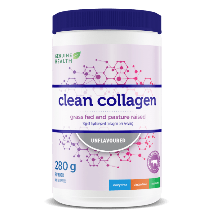 Genuine Health - Clean Collagen - Unflavoured, 280g