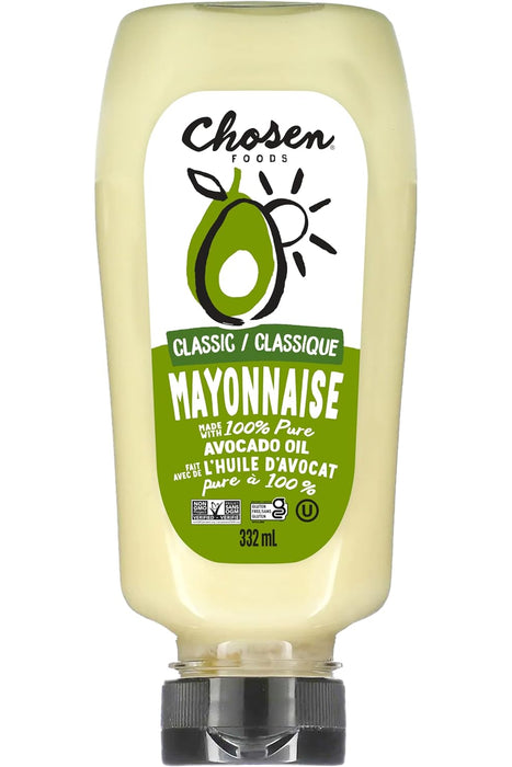 Chosen Foods - Avocado Oil Mayo Squeeze Bottle, 332 mL