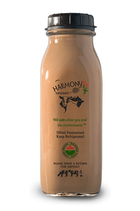 Harmony Organic - Organic 3.8% Chocolate Milk, 500 mL