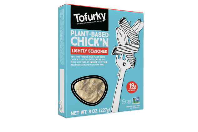 Lightly Seasoned Plant-Based Chick'N, 227 g