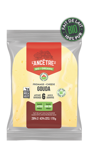 L'Ancetre - Organic Lactose-Free Gouda, 170 g