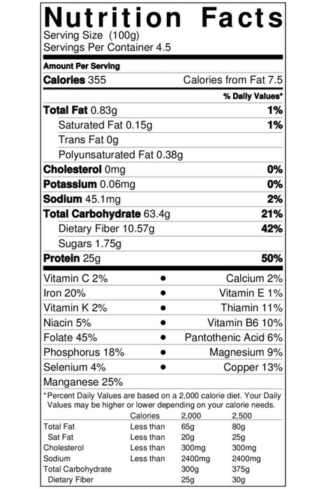 Bentilia - Red Lentil Pasta Rotini, 227 g