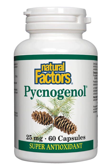Natural Factors - Pycnogenol, 60 capsules