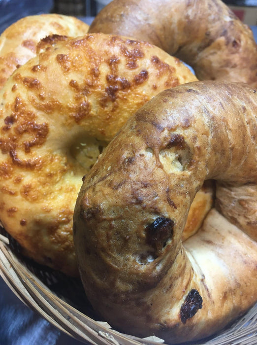 Grain Harvest - Organic Cranberry Cheddar Bagel, 600 g