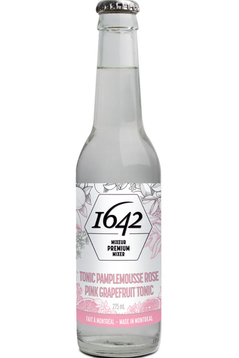 1642 Sodas - Pink Grapefruit Tonic, 275 mL