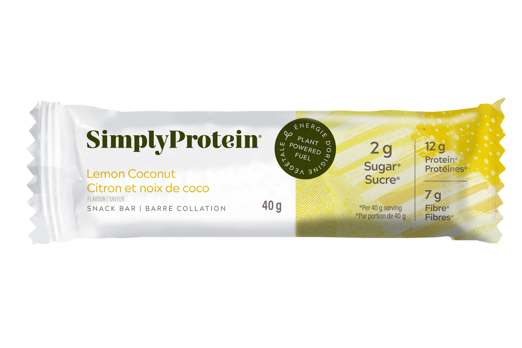 Simply - Lemon Coconut Bar, 40 g