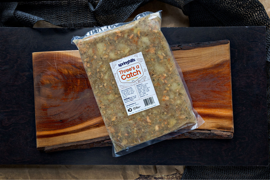 Springhills Fish - Three Fish Chowder, 908 g