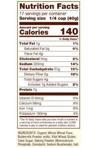 Bob's Red Mill - Buttermilk Pancake & Waffle Mix, 737 g