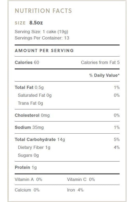 Lundberg Family Farms - Wild Rice Cakes - Salted, 241 g