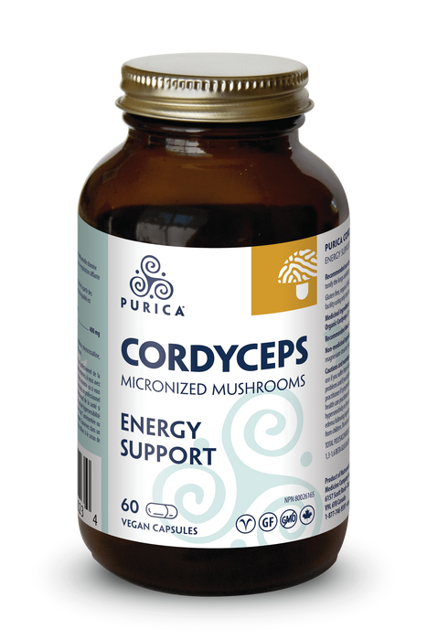 Purica - Cordyceps Mushroom, 60 caps
