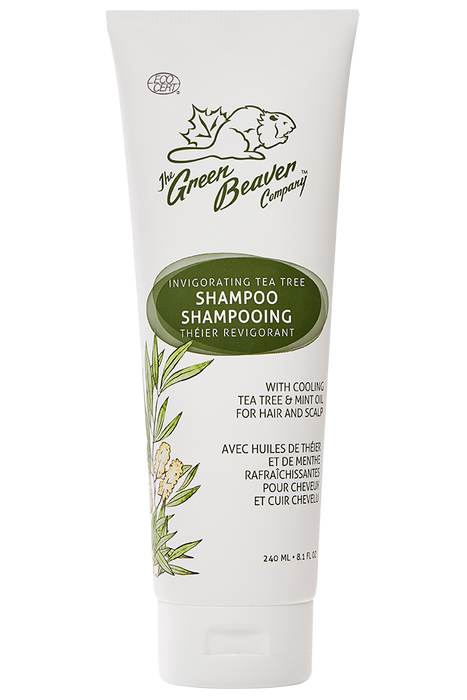 Green Beaver – Invigorating Shampoo - Tea Tree, 240 mL