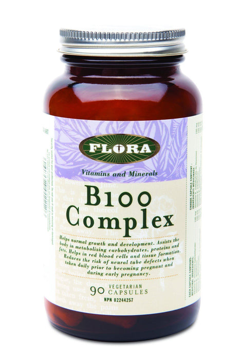 Flora - B 100 Complex, 90 caps