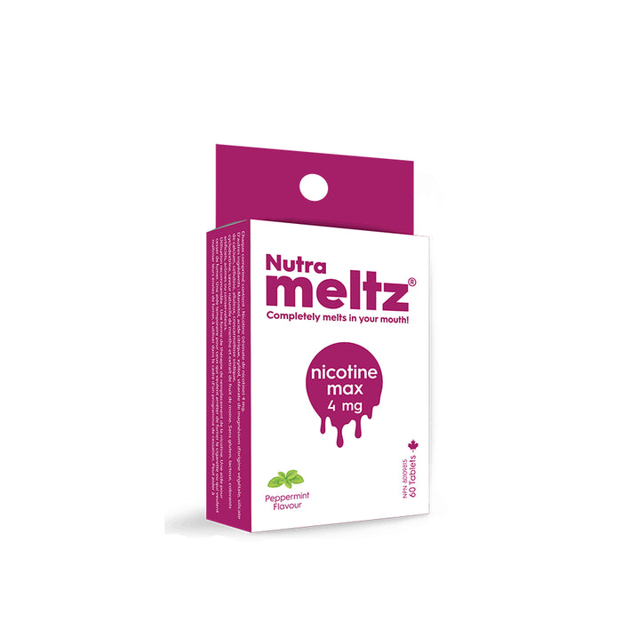 Nutrameltz - Nicotine Max - 4 mg, 60 Tabs