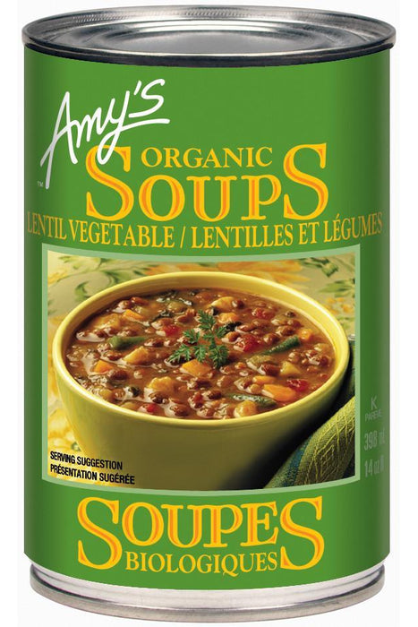 Amy's Kitchen - Organic Lentil Vegetable Soup, 398 mL