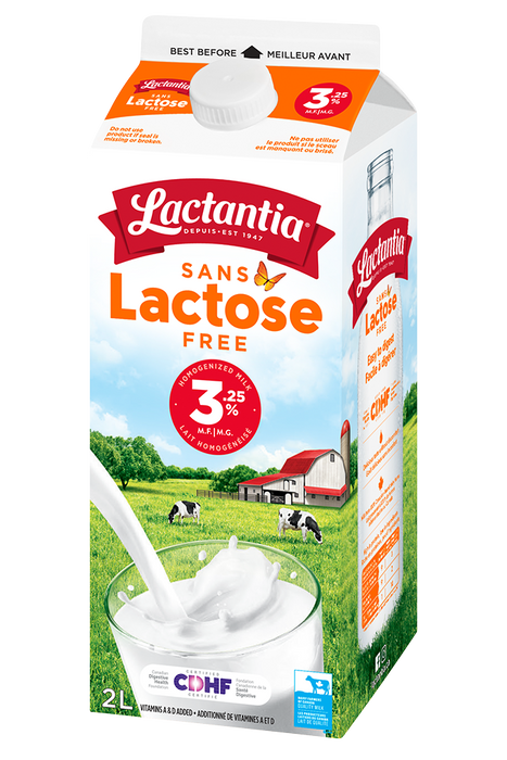 Lactantia - Lactose Free Homo Milk - 3.25%, 2 L