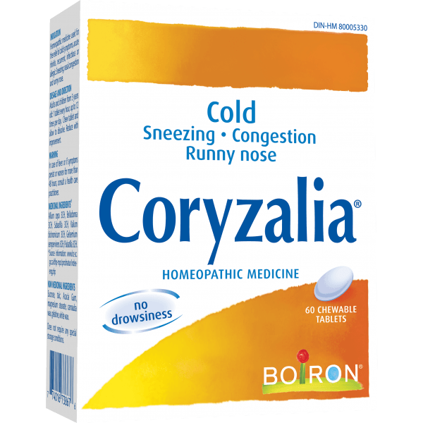 Boiron - Coryzalia, 60 chews