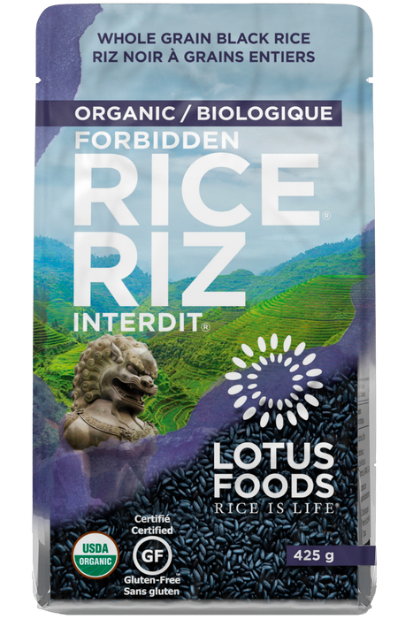 Lotus Rice - Organic Forbidden Rice, 425 g