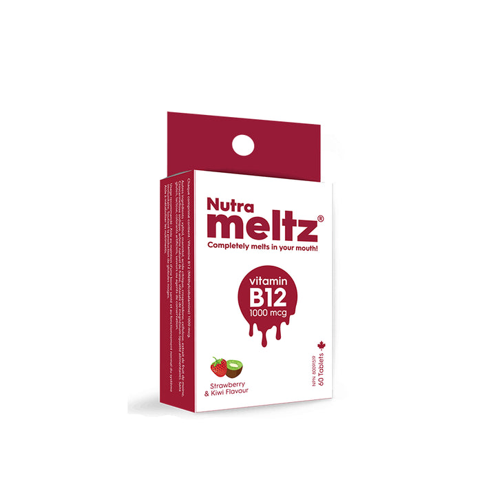 Nutrameltz - Vitamin B12 - 1000 mcg, 60 Tabs