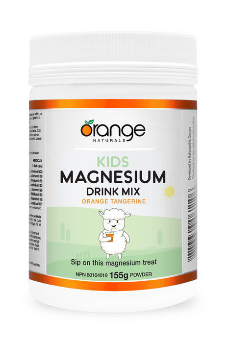 Orange Naturals - Kids Magnesium - Orange Tang, "155 g,"