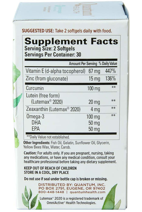 Quantum Nutrition Inc. - Digital Blue, 60 softgels