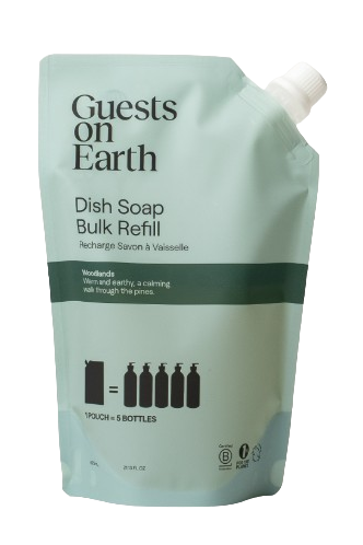Guests on Earth - Dish Soap Refill Woodlands, 625 mL
