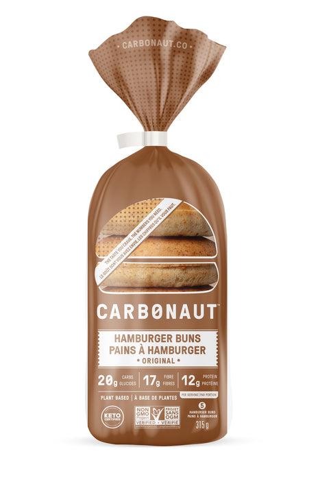 Carbonaut - Hamburger Buns, 315 g