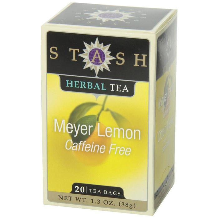 Stash - Meyer Lemon Herbal Tea, 20 Count