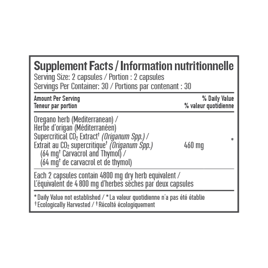 Botanica - Oregano Oil Phytocaps, 60 caps