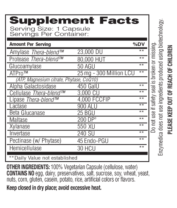 Enzymedica - Digest Gold Travel Pack, 21 Capsules