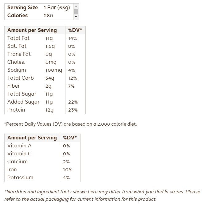 Go Macro Bars - Maple Sea Salt, 65 g