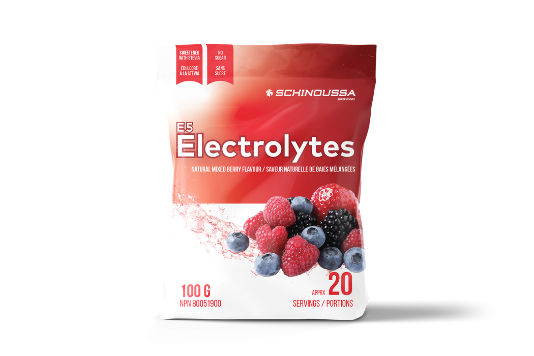 Schinoussa - Electrolyte - Mixed Berries, 100 g