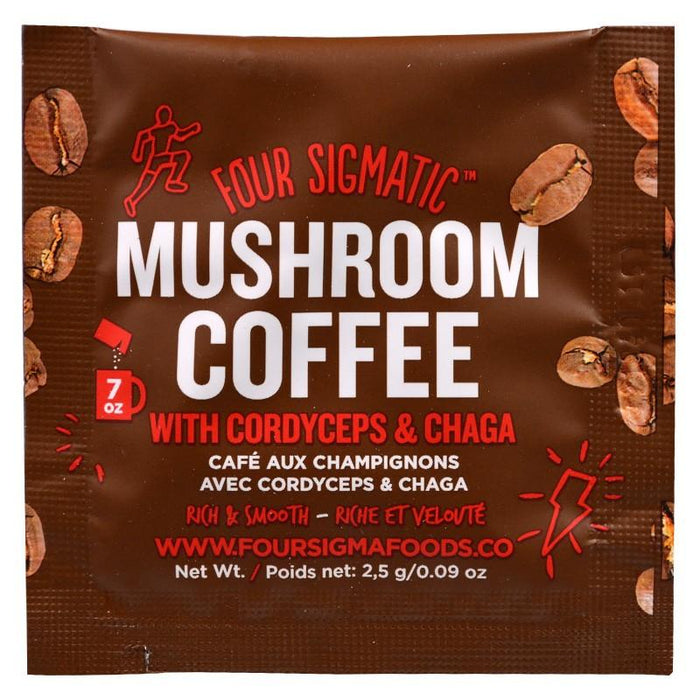 Four Sigma Foods Coffee With Cordyceps & Chaga - Sachet 2.5 g