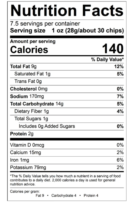 RW Garcia - Organic Corn Chips, Chili Cheese, 212 g