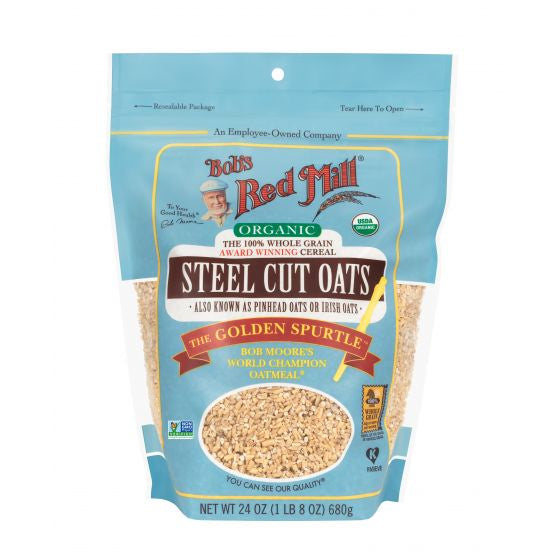 Bob's Red Mill - Organic Steel Cut Oats, 680 g