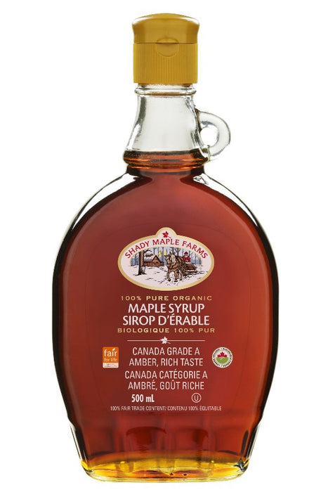 Shady Maple Farms - Organic #1 Medium Maple Syrup, 500 mL