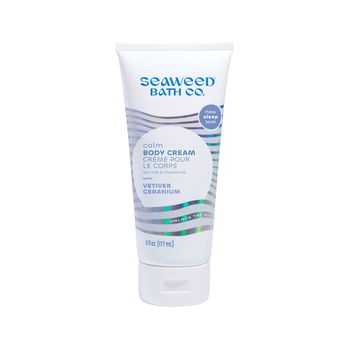 Seaweed Bath Co. - Calm Body Cream Vetiver Geranium, 177 mL