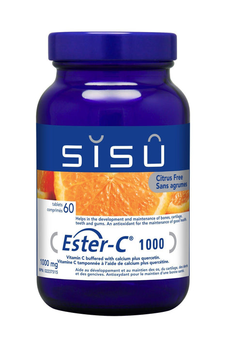 Sisu - Ester-C 1000mg, 60 Tabs