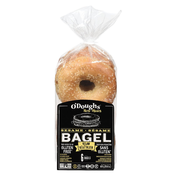 O'Doughs - Gluten Free Thin Sesame Bagels, 400 g