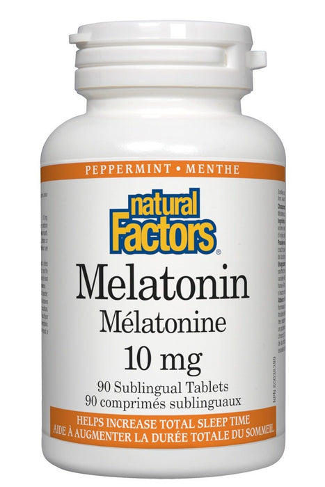 Natural Factors - Melatonin 10mg, 90 tablets