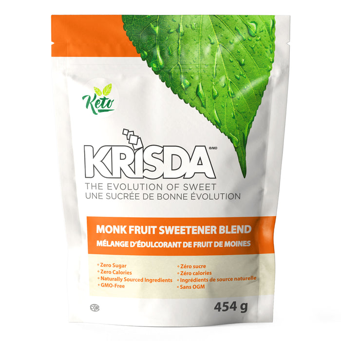 Krisda - Spoonable Monk Fruit Sweetener, 454 g