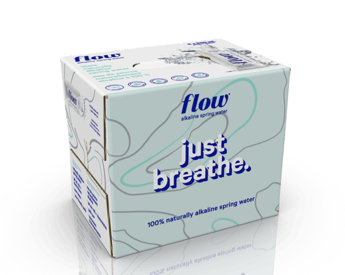 Flow - Alkaline Spring Water, 6x500 mL
