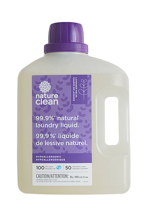 Nature Clean - Lavender Fields Laundry Liquid, 3 L