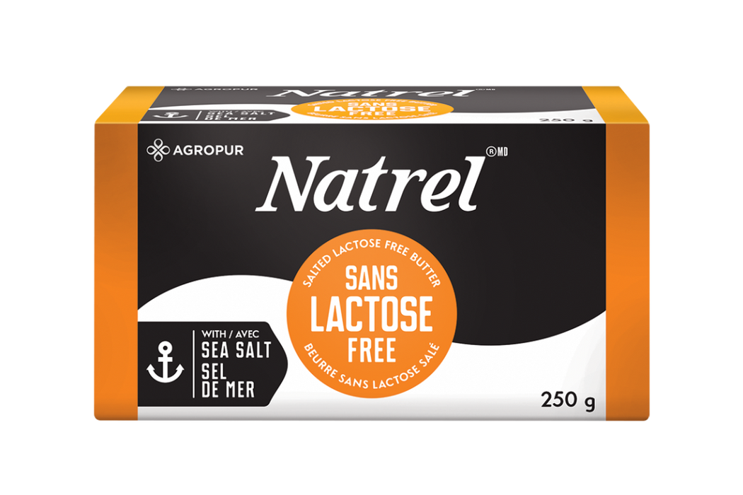 Natrel - Salted Lactose Free Butter, 250 g