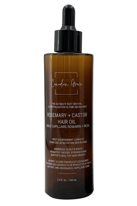Canadian Grace - Organic Rosemary + Castor Oil, 100 mL